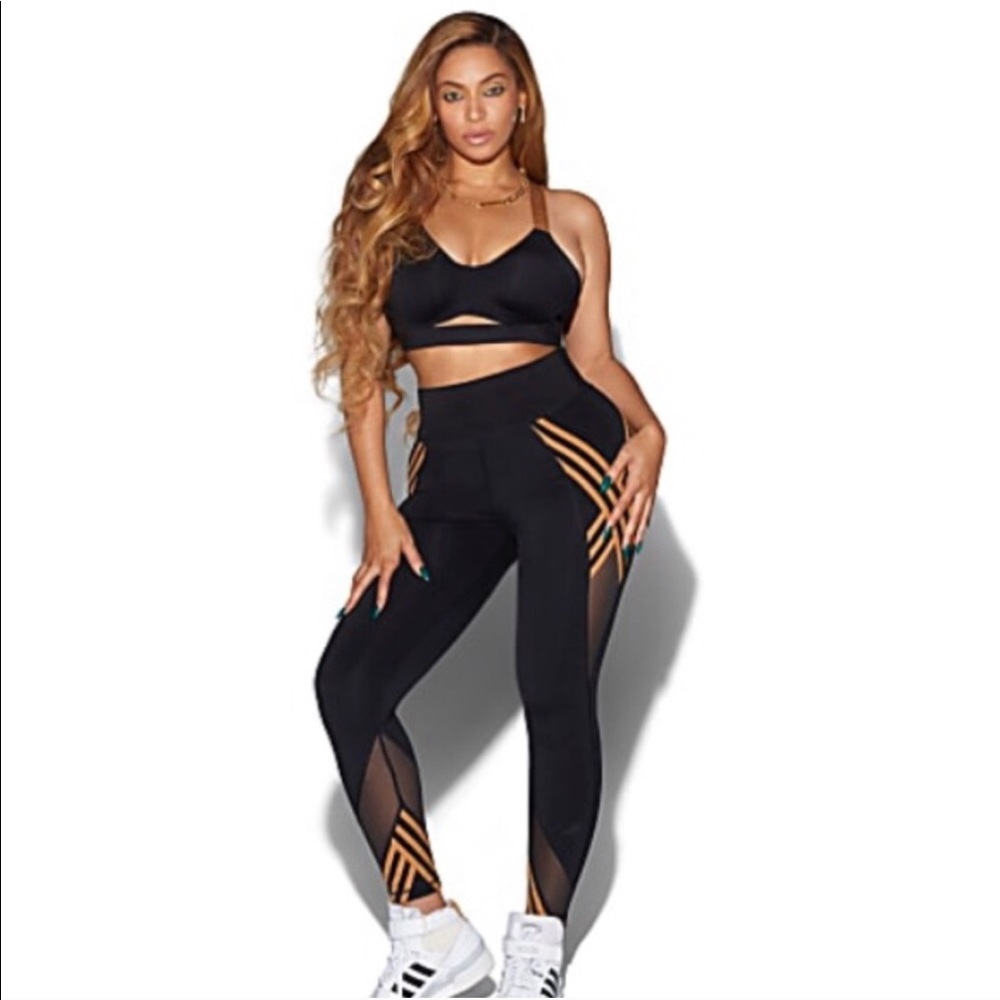 Adidas Ivy Park 3 Stripe Tight size small